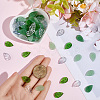 100Pcs 5 Colors Handmade Lampwork Pendants LAMP-PA0001-34-3