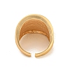 Matte Gold Alloy Adjustable Rings for Women RJEW-K260-07C-4