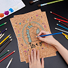 Cork Self-adhesive Wall Decorate DIY-BC0004-87-3