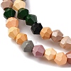 Baking Paint Glass Beads Strands LAMP-R020-02D-3