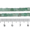 Natural Green Aventurine Beads Strands G-B129-A17-01-5