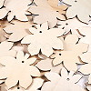 Undyed Wooden Big Pendant X-WOOD-TA0002-19-4