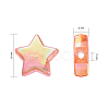 Eco-Friendly Transparent Acrylic Beads TACR-YW0001-01B-7