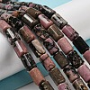 Natural Rhodonite Beads Strands G-M420-E07-03-2