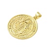 Rack Plating Brass Pendants KK-S380-34G-04-2