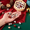 100Pcs Natural Wooden Beads WOOD-CD0001-22-5