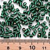 8/0 Glass Bugle Beads SEED-S032-07A-53A-4