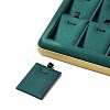 18-Slot PU Leather Pendant Necklace Display Tray Stands VBOX-C003-05A-4