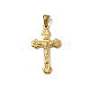 Hand Polished 304 Stainless Steel Pendants STAS-B094-03B-G-1