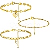 Anklets Sets AJEW-AN00383-11-1