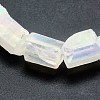 Electroplated Natural Quartz Crystal Beads Strands G-P368-02-3