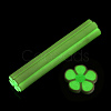 Luminous Handmade Five Petal Flower Polymer Clay Canes CLAY-T016-85B-3
