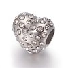 304 Stainless Steel European Style Beads OPDL-L013-22B-1