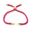 Cotton Cord Bracelet Making KK-F758-03Z-G-1