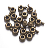 Tibetan Style Tube Bails X-WAB017H-AB-RS-3