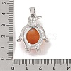 Natural Carnelian Pendants G-A224-02P-07-3