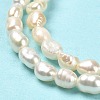Natural Keshi Pearl Beads Strands PEAR-E016-102-4