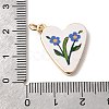 Printed Brass Pendants LS-KK-H253-05B-G-3