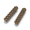 Tibetan Style Alloy Beads Spacers X-TIBEB-S034-AB-FF-2