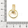 Brass Micro Pave Clear Cubic Zirconia Beads KK-V008-14B-G-3