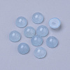 Natural White Jade Cabochons G-R416-6mm-54-1