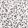 500Pcs Acrylic Beads SACR-TA0001-55A-2
