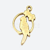 Alloy Tropical Parrot Pendants EA10187Y-3