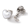 304 Stainless Steel Hoop Earrings EJEW-A110-01P-3