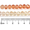 Transparent Painted Glass Beads Strands DGLA-A034-T6mm-A20-4
