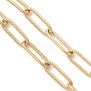 4MM 304 Stainless Steel Paperclip Chain Bracelet Making AJEW-JB01431-3
