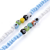 Personalized Beaded Necklaces NJEW-JN02853-4