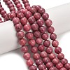 Natural Rhodonite Beads Strands G-F820-K06-10mm-1