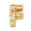 Rack Plating Brass Micro Pave Cubic Zirconia Cabochons KK-F874-04G-F-1