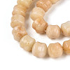 Natural Topaz Jade Beads Strands G-N353-06A-02-4