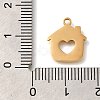 201 Stainless Steel Pendants STAS-R136-14G-3