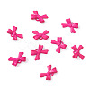 Spray Painted Enamel Pendants ENAM-TAC0005-04H-2