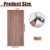 Walnut Wood Guitar Head DIY-WH0816-082-2