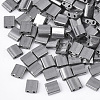 Electroplate Opaque Glass Seed Beads SEED-S023-20C-01-1