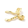 Brass Connector Charms KK-G518-11G-2