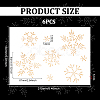 Snowflake Pattern Hotfix Rhinestones DIY-WH0430-205F-2