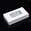 Pointed Back Glass Rhinestone Pendants EGLA-N006-034-5