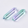 Two Tone Glass Double Terminated Point Beads GLAA-S167-12J-2