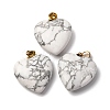 Natural Mixed Stone Pendants G-G287-01G-2