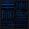 6 Sheets Luminous Paper Tattoo Stickers STIC-TAC0001-007A-3