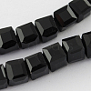 Glass Bead Strands X-GLAA-R041-8x8mm-20-1