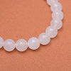 Round Natural White Jade Bead Strands X-G-R345-6mm-06-2