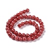 Natural Persian Jade Beads Strands G-D434-8mm-08-6