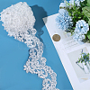 3 Yards Polyester Lace Ribbons SRIB-GF0001-59-8