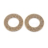 Tibetan Style Alloy Rondelle Big Pendants LS-X-EA13278Y-AB-1