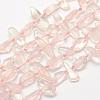 Natural Rose Quartz Beads Strands G-L464-32-1